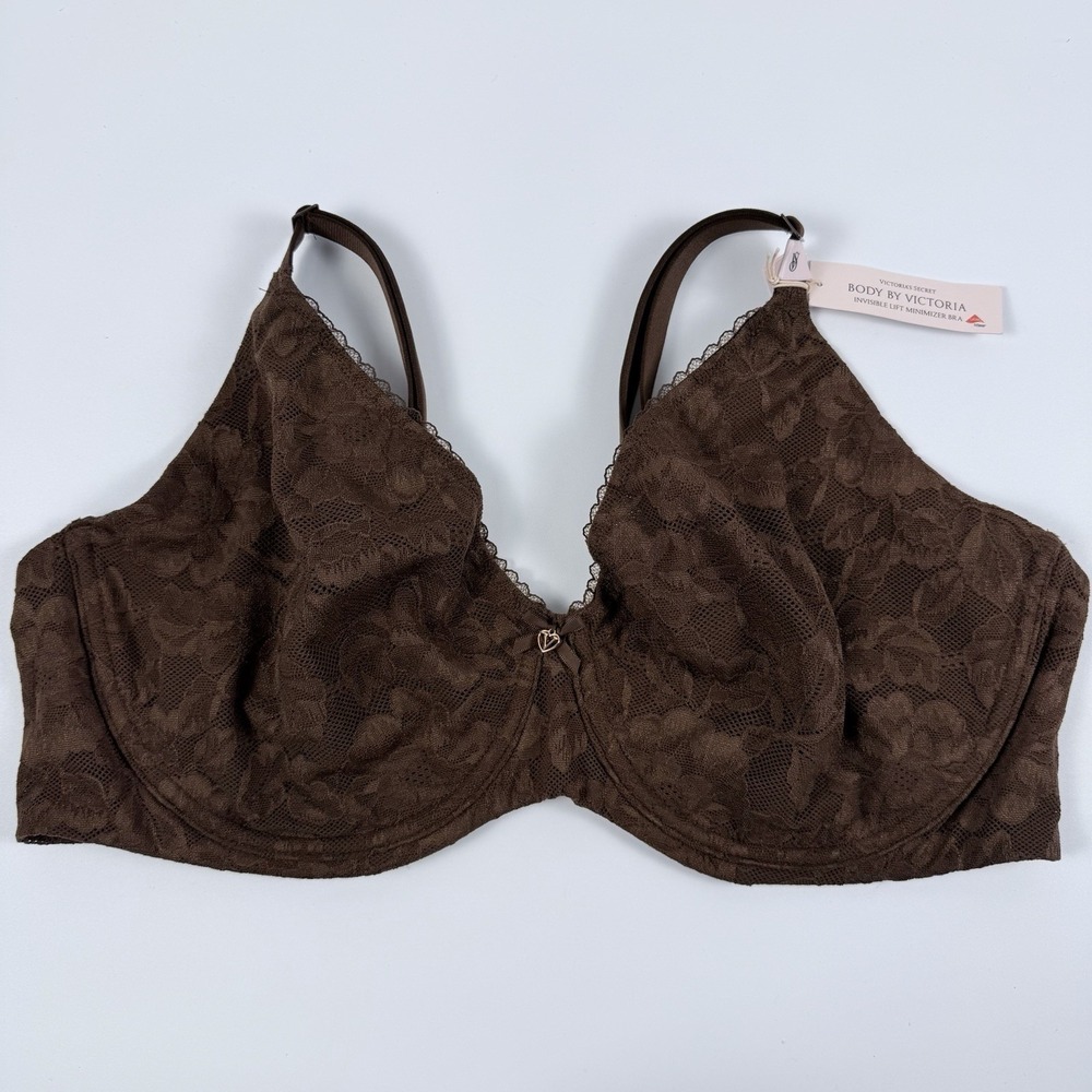 Victoria's Secret Body by Victoria Invisible Minimizer Underwire 40DD Brown